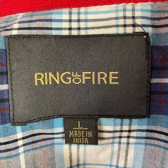 NWT Ring of Fire Western Style Shirt Size L - Picture 8 of 8